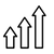 Search visibility growth icon for digital marketing